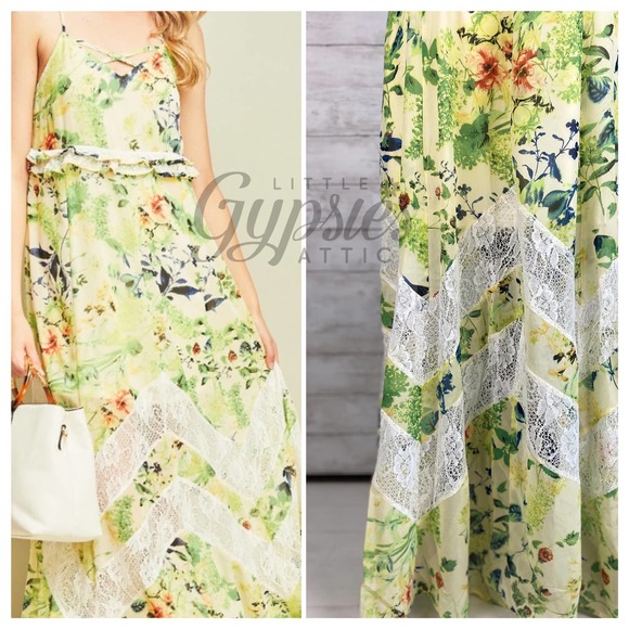 Entro Tropical Resort Maxi Dress - Picture 7 of 10